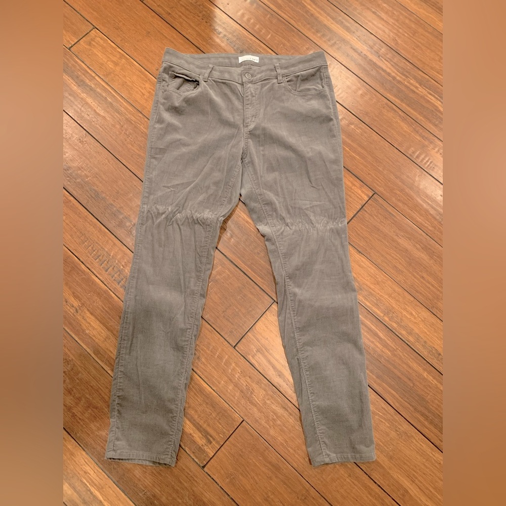 LOFT - gray - corduroy - 30 - women’s